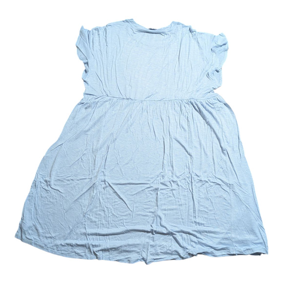 Scoop women's flutter dress size 12-14 LG Blue summer outfit - Picture 5 of 5